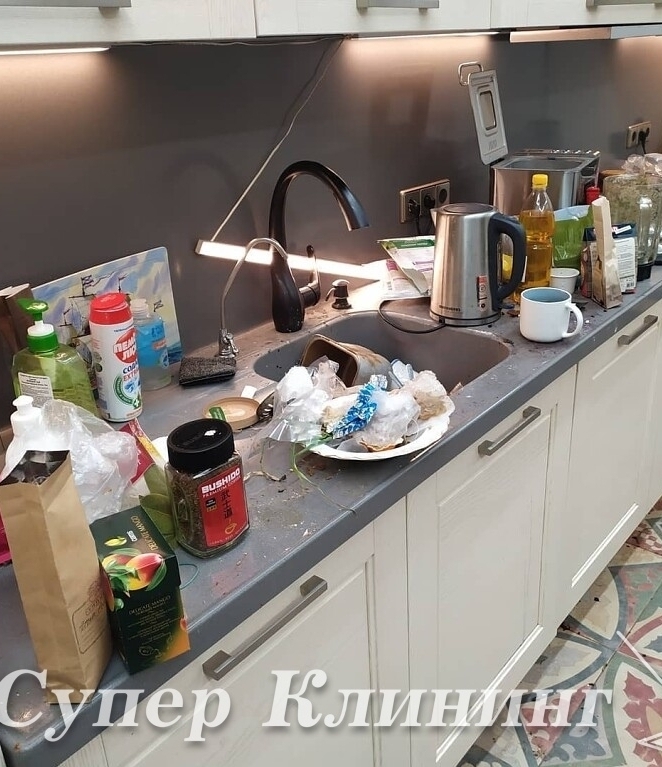 Загрязнения, с которыми мы сталкиваемся каждый день Клининг кухни до уборки в СПб